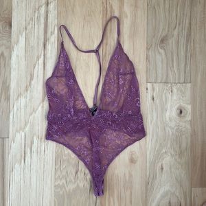Victoria’s Secret Lingerie Lace Teddy Bodysuit